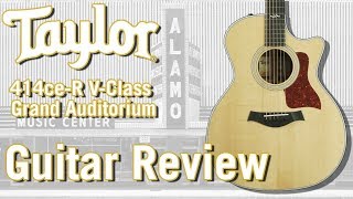 Video thumbnail for New For 2018 Taylor 414ce-R V Class Acoustic Electric Guitar Review by Alamo Music Center