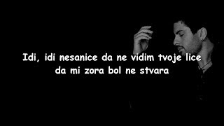 Toše Proeski - Nesanica (Tekst)