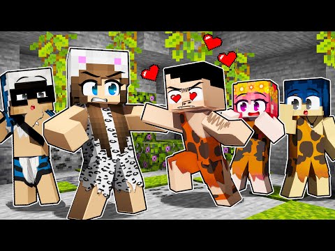 UN RAGAZZO CAVERNICOLO SI E' INNAMORATO DI ME SU MINECRAFT TIMECRAFT!