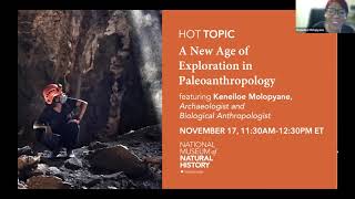 HOT (Human Origins Today) Topic: A New Age of Exploration in Paleoanthropology