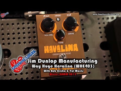 NAMM 2014: Way Huge Havalina (WHE403) with Bob Cedro and Tal Morris from Dunlop Manufacturing