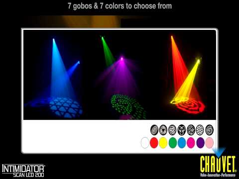 Intimidator Scan LED 200: bright and compact with tons of features from CHAUVET, зображення 1