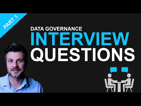 Data Governance Interview Questions (and Answers) - Part 1