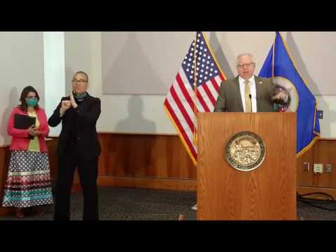 WATCH LIVE: Gov. Walz announces special session