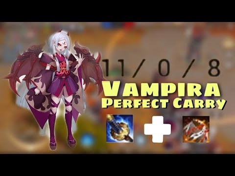 Onmyoji Arena Vampira | Season 9 Build | Hard to kill Solo Top Lane MVP