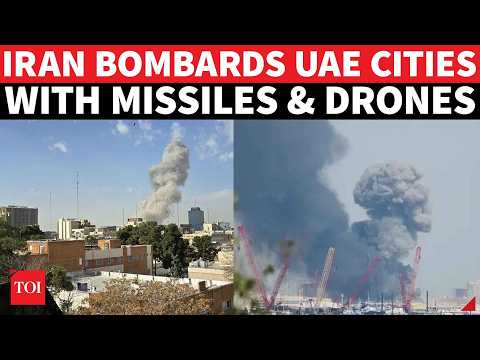 Iran 'DESTROYS' Dubai International Airport, Hits Burj Khalifa & Bombs Abu Dhabi Airport | WATCH