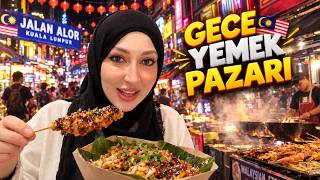 🇲🇾Malezya Yerel Gece Yemek Pazarı🇲🇾
