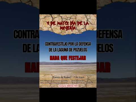 Este 7 de mayo se llevará  un Festival contrafestejo por el Día de la Minería en Rodeo, Yavi, Jujuy