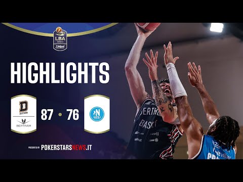 Bertram Derthona Tortona - Napoli Basketball | PokerstarsNews Highlights Serie A Unipol 2025/2026