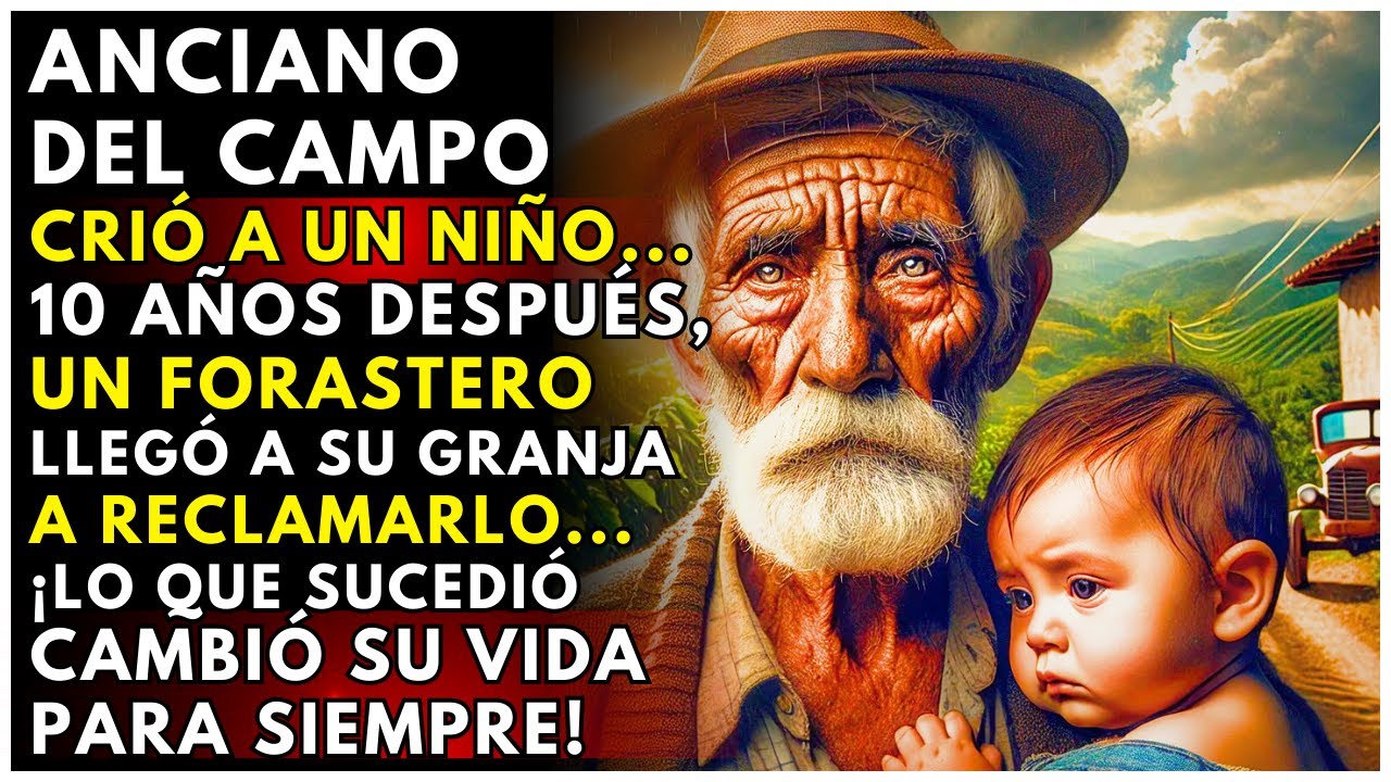HOMBRE DEL CAMPO CRÍA A UN NIÑO COMO SU NIETO, PERO 10 AÑOS DESPUÉS UN FORASTERO LLEGA A RECLAMARLO