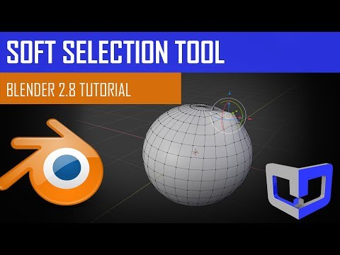 Switching From Maya to Blender 2.8 - Soft Selection Tool