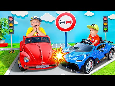 Adam uczy się Jeździć i inne - Diana i Roma po Polsku