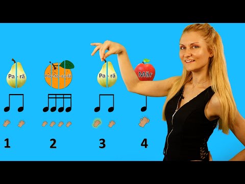 Joc de citire ritmică - Secretele muzicii - Bucătăria muzicală 4