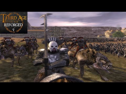 LINHIR, EVACUATION OF THE WEST (Siege Battle) - Third Age: Total War (Reforged)