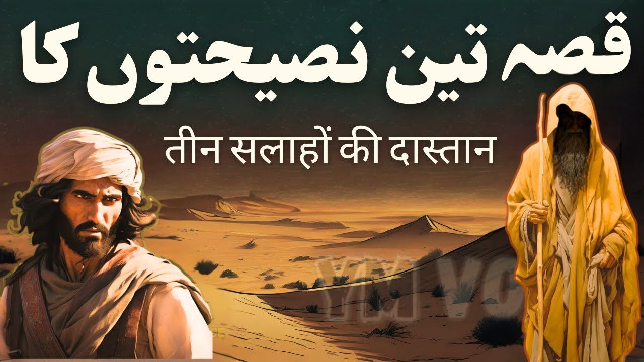 Qissa Teen Naseehaton ka | तीन सलाहों की दास्तान | Urdu Hindi story