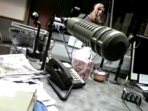 J.O.T. getting ready for radio interview with DAVID BUMGARNER at WBFJ FM(SEPT 9, 2011).pt 2.wmv
