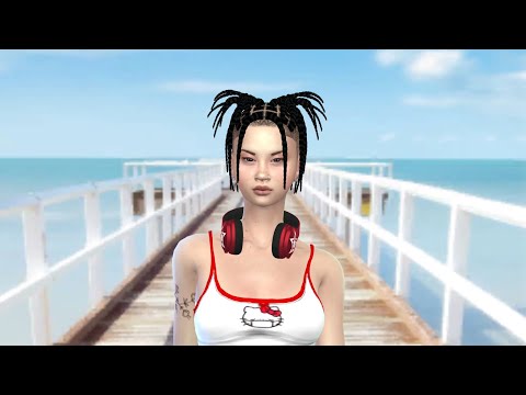 sims 4 custom content download brunette female Valentina Kim by Bonita100 Cas Video Preview