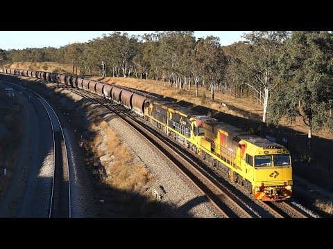 Aurizon JW995 - 6001 6004 6008 Golden Highway Bridge NSW - Saturday 29/7/17