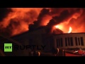 Старейший кинотеатр Киева сожгли во время показа фильма о трансвеститах 