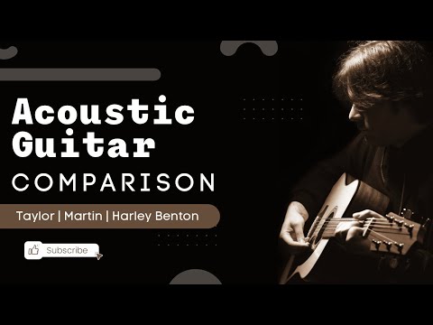Acoustic Guitar Shootout: Taylor vs Martin vs Harley Benton
