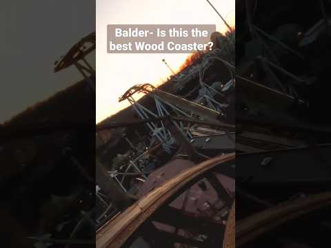 Balder Liseberg Best Wood Coaster #shortsfeed #shorts #thrill #coaster #onride #rollercoaster #ride
