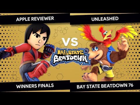 Bay State Beatdown 76 - Unleashed (Sora, Banjo) vs Apple Reviewer (Mii Brawler) - Winners Finals