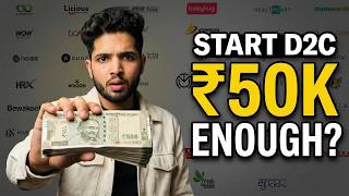 How Much Money Do You Need to Start a D2C Brand in India?