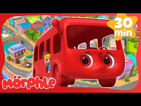 My Big Red Bus And Shrinking Town | Morphle's Family | Preschool Cartoons