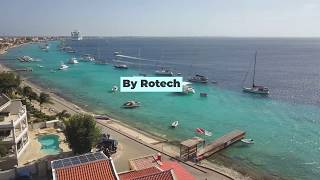 Solar panel installation by Rotech at Dive Friends Bonaire