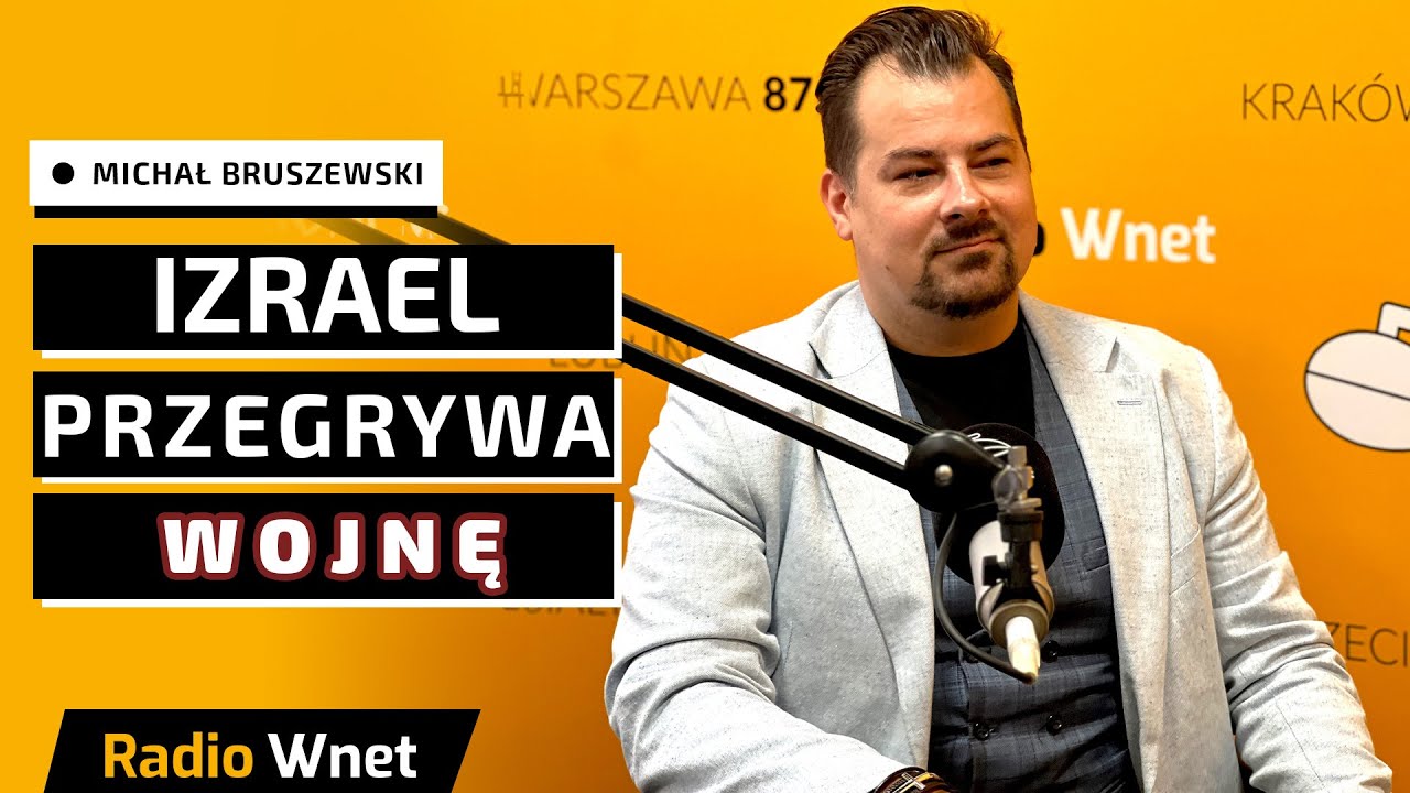 Bruszewski: Izrael przegrywa wojnę. Żydzi nie mają wsparcia politycznego Stanów Zjednoczonych
