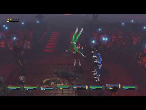 (PS5) WWE 2K24 - Power Rangers VS Tortue Ninja Dans Un Mortal Kombat Match