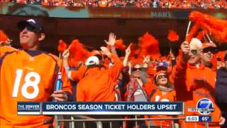 Suspended Broncos season ticket holder says he can prove he attended games last year