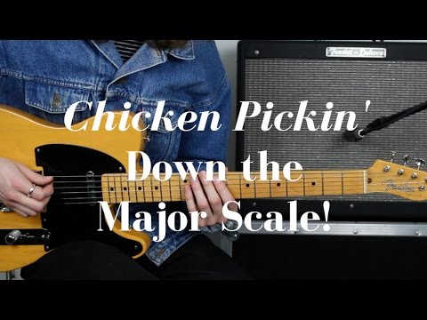 Fast Descending Country Lick Lesson- With TAB PDF - Slick Licks With Alex