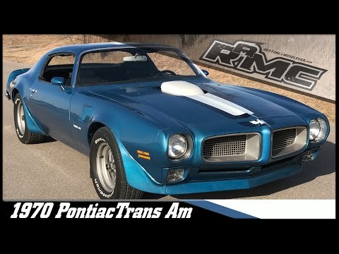 1970 Pontiac Trans Am For Sale