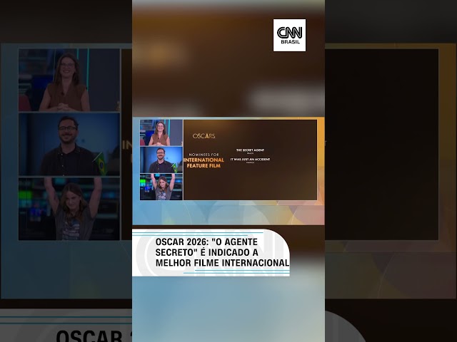 Oscar 2026: "O Agente Secreto" é indicado a Melhor Filme Internacional