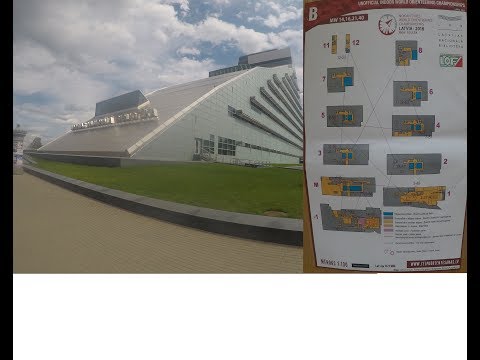 World Orienteering Championships 2018, unofficial indoor championships Latvia National Library Riga