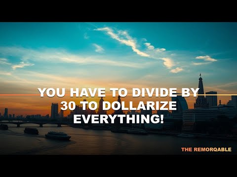 How to Dollarize Grocery Prices in Thailand