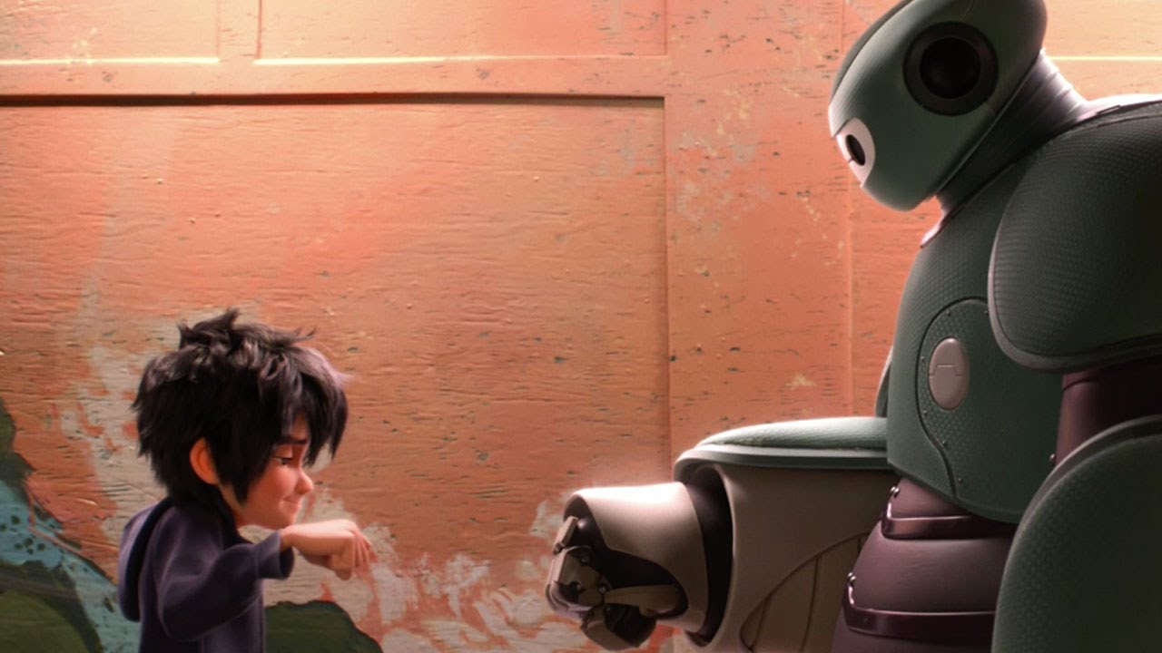 Big Hero 6 Clip: The Classic Baymax Fist Bump
