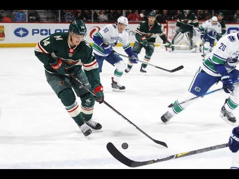Vancouver Canucks vs Minnesota Wild - January 14, 2018 | Game Highlights | NHL 2017/18