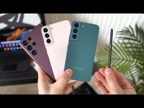 Samsung Galaxy S22 Ultra vs. Galaxy S22 (Plus)!