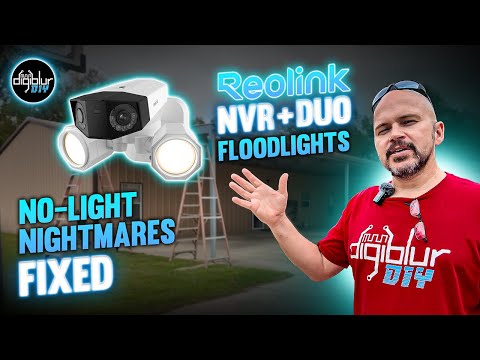 Installing Reolink NVR + Duo Floodlights to Fix No-Light Nightmares