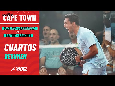 Highlights DIESTRO - FERNÁNDEZ vs BRITOS - SÁNCHEZ | PaySpace Cape Town Master A1 Padel 2023