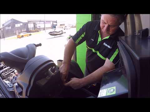 How to correctly flush your Kawasaki STX-15F