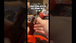 Chaos Rising Booster Box Opening Packs 22-24