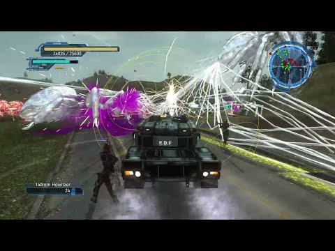 EDF 5 DLC 2-8  Engage Aggressors 5 AR Inferno Weapons Farming Tank Run ( Earth Defense Force 5 )