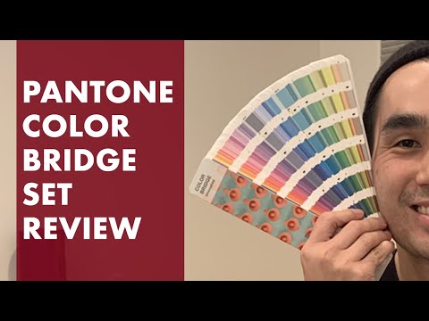 Pantone Color Bridge Set Coated & Uncoated Unboxing Review