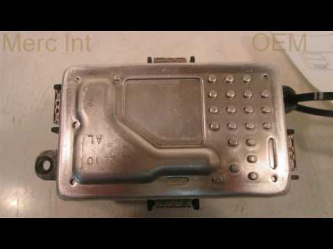 2011 Mercedes C300 Blower Regulator 2128702110 - mbiparts.com Used OEM Mercedes Parts - Disma... OEM