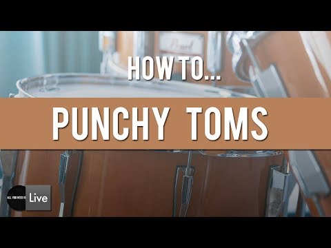 How to make your Techno Tom Fat and Punchy (+ pattern tips)