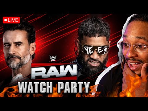 WWE RAW LIVE Watchalong: Is CM Punk Or Jey Uso The Next World Champion?! 10/27/2025