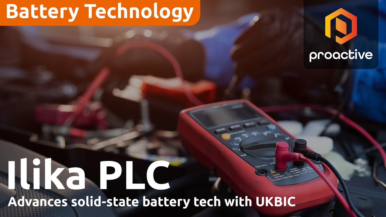 Ilika CEO discusses key scale-up result for Goliath battery from collaboration with UKBIC